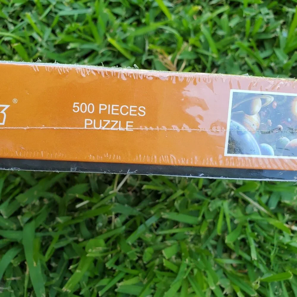 Nattork 500 Piece Solar System Puzzle for Families - NEW,  Sealed